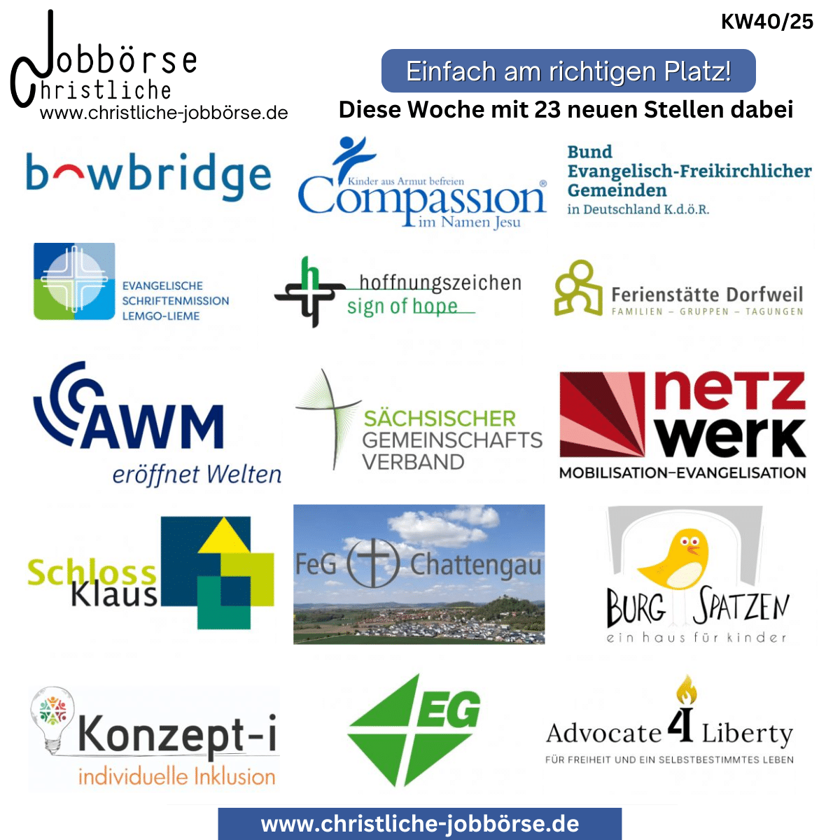 Jobs der Woche 4025 (Beitrag)