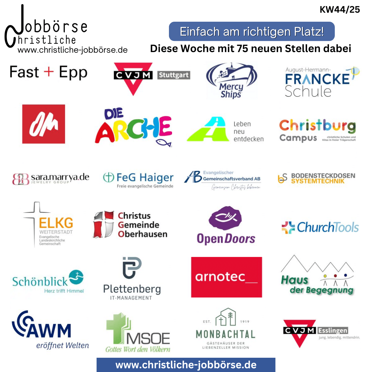 Jobs der Woche 4425 (Beitrag)