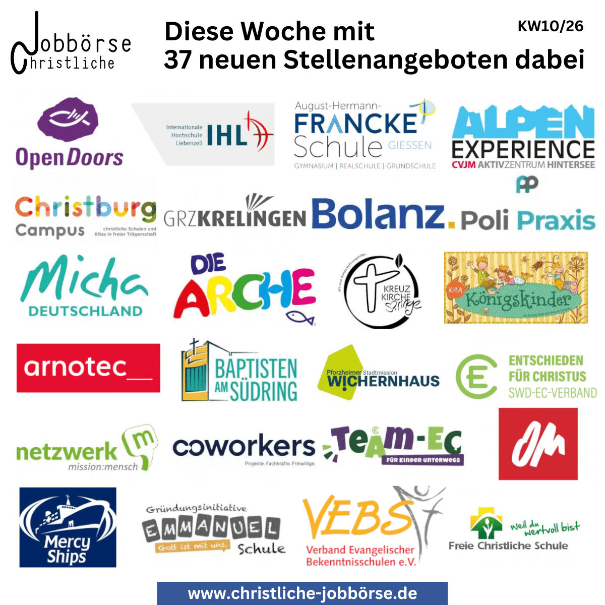 Jobs der Woche 1026 (Beitrag)