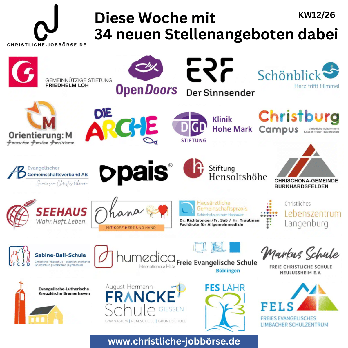 Jobs der Woche 1226 (Beitrag)